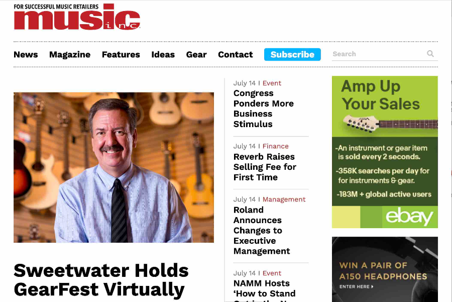 Music Inc. Launches New Website I Music Inc Magazine